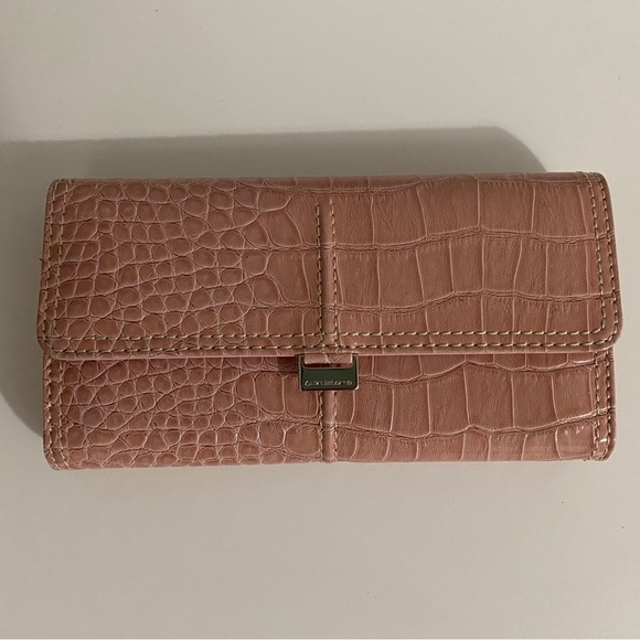 New Pink Snake Print Wallet - Picture 1 of 3